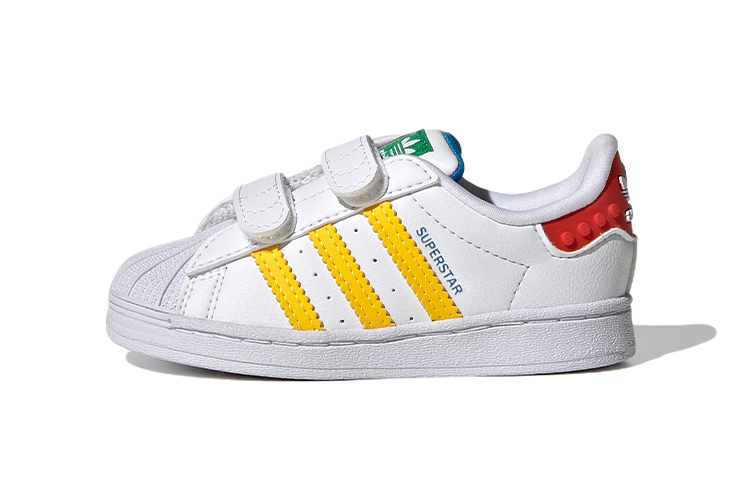 (TD) LEGO adidas Superstar 'White Pantone'