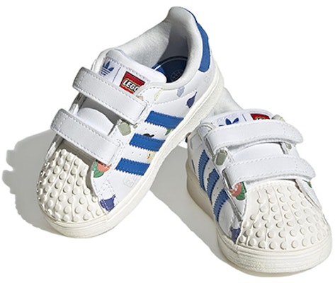 (TD) 레고 x 아디다스 슈퍼스타 CF '블럭 & 피규어 - 화이트 로얄 블루' IF2199 Lookbook (TD) 레고 x 아디다스 슈퍼스타 CF '블럭 & 피규어 - 화이트 로얄 블루' IF2199