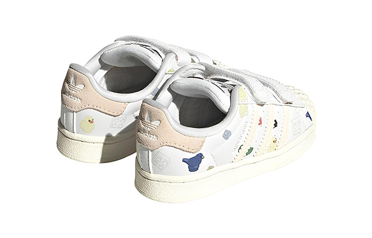 Shop (Toddler) LEGO x adidas Superstar CF 'Bricks And Figurine - White Wonder Quartz' IF2200
