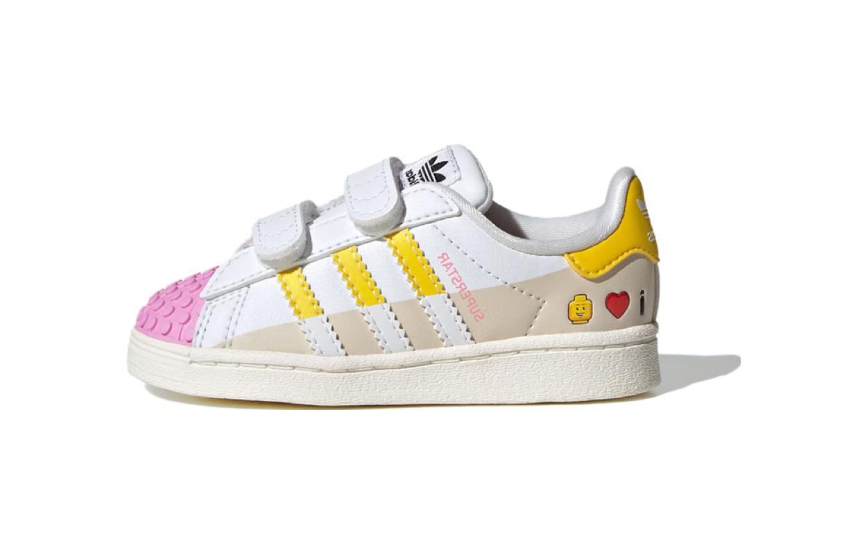 Buy (Toddler) LEGO x adidas Superstar CF I 'I Love Lego Pink