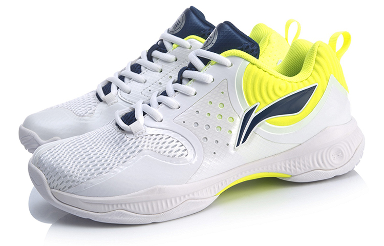 Lookbook (Toddler) Li-Ning 李宁 'White Yellow Badminton' AYTQ012-3