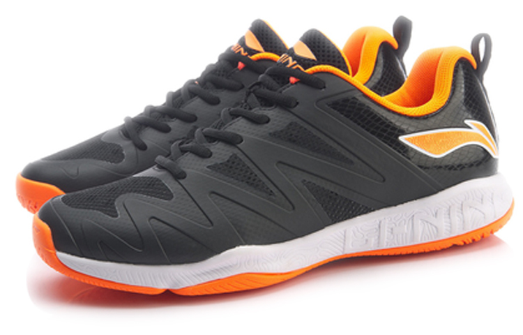 Lookbook (TD) Li-Ning Gyrfalcon Low ''Noir Orange'' AYTP023-3