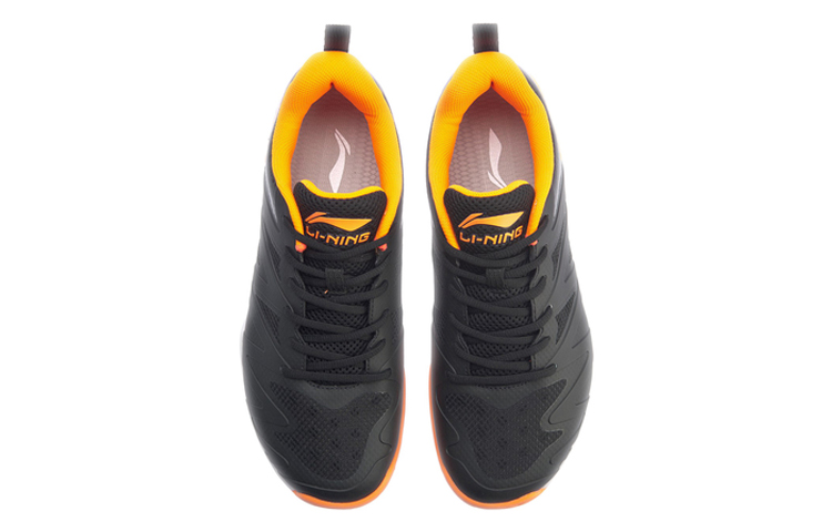 Shop (TD) Li-Ning Gyrfalcon Low ''Noir Orange'' AYTP023-3