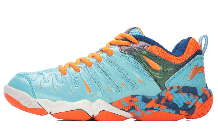 (Toddler) Li-Ning Multi-Dimensional 'Blue Orange' AYTL082-2