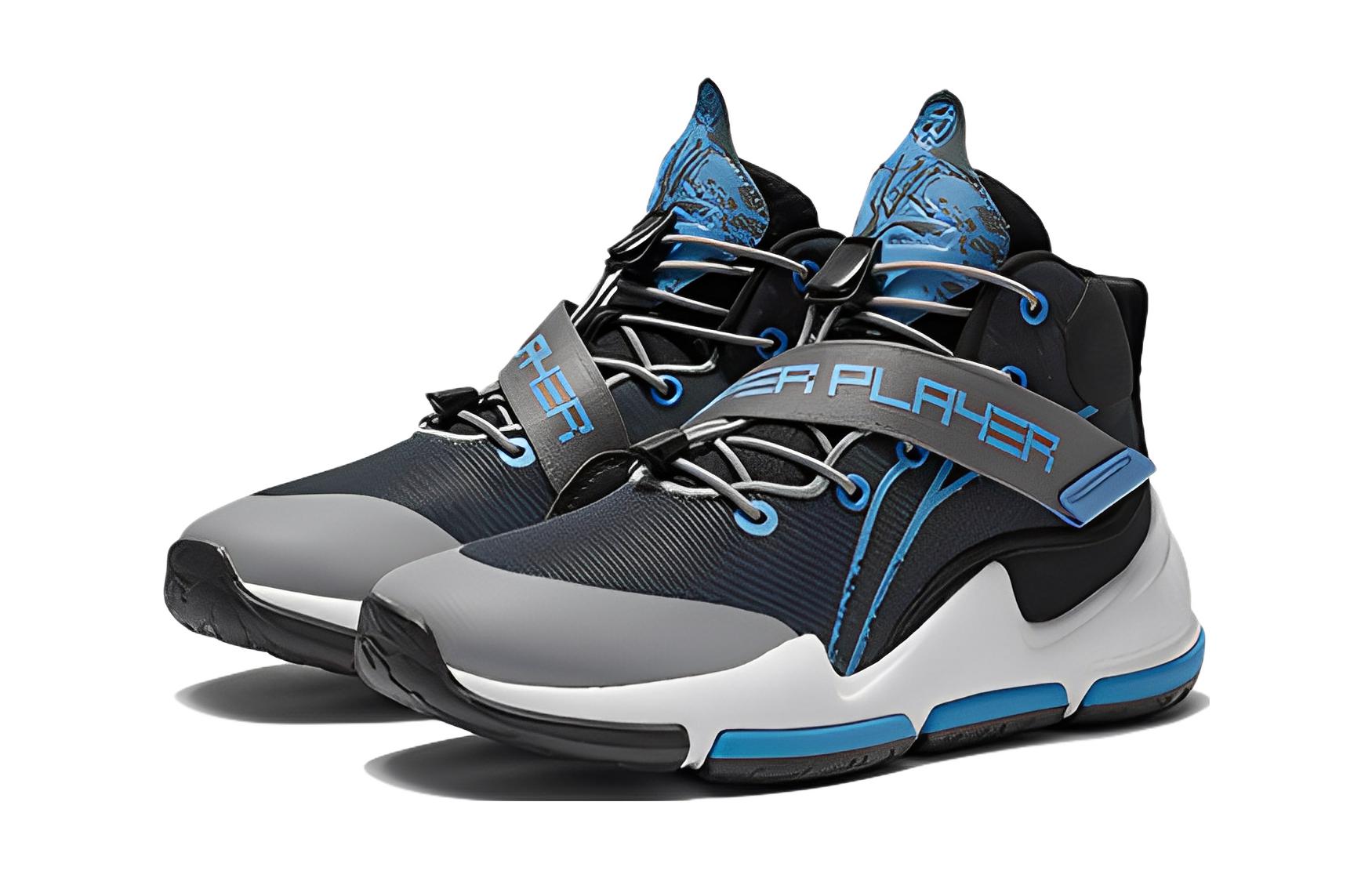 Lookbook (Toddler) Li-Ning Pioneer 'Black Grey' YKBR070-1