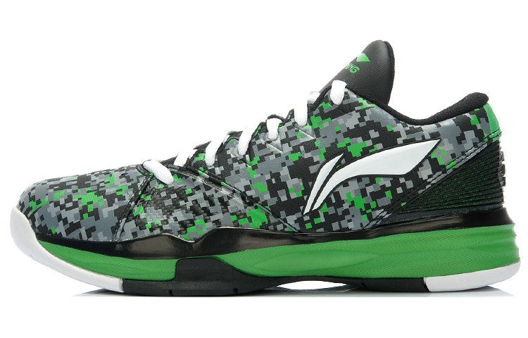 (Toddler) Li-Ning Raid Low 'Green Black' ABAJ025-9
