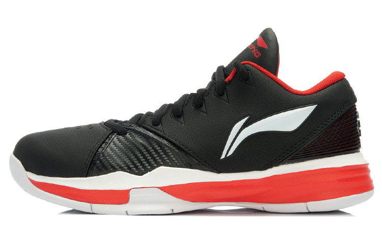 (Toddler) Li-Ning Rogue Low 'Black Red' ABAJ025-1