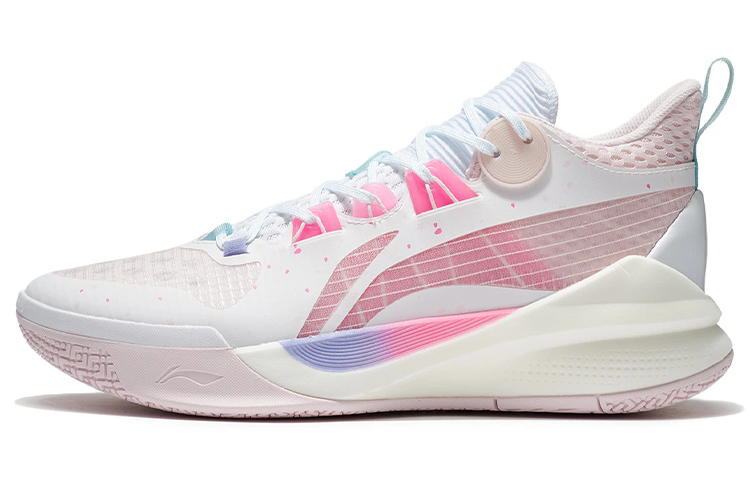 (Toddler) Li-Ning Sonic 10 Team 'White Fluorescent Powder' ABPS015-2