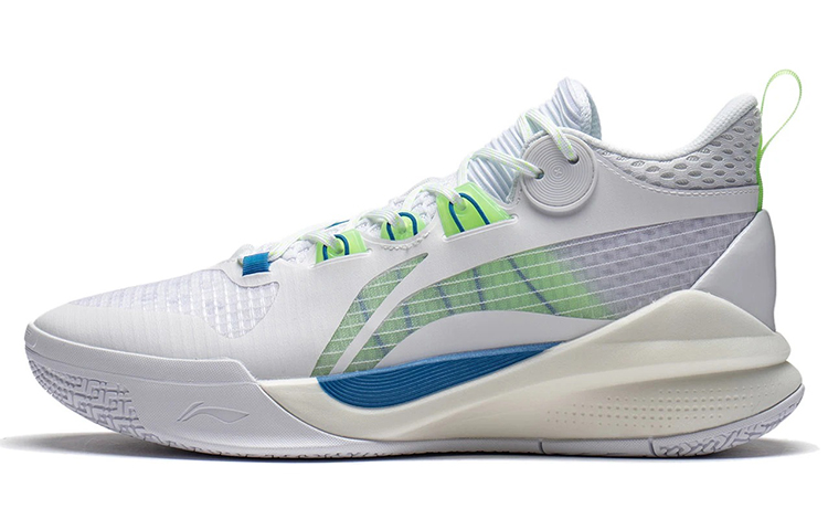(Toddler) Li-Ning Sonic 10 Team 'White Green' ABPS015-1