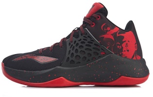 (Toddler) Li-Ning Sonic 7 Premium 'Black Red' ABPP033-3 (Toddler) Li-Ning Sonic 7 Premium 'Black Red' ABPP033-3