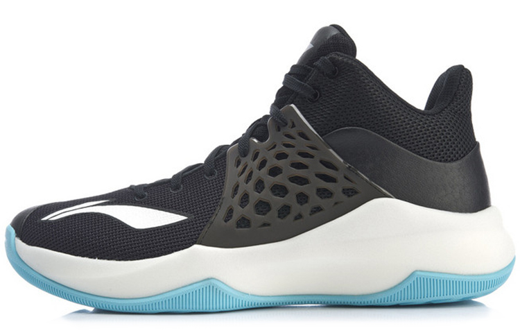 (Toddler) Li-Ning Sonic 7 Premium 'Black White' ABPP029-3