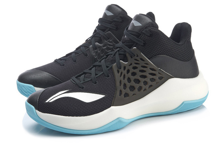 Lookbook (TD) Li-Ning Sonic 7 Premium 'Negro Blanco' ABPP029-3