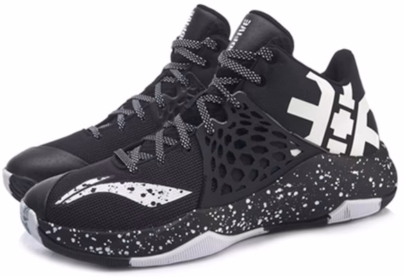 (Toddler) Li-Ning Sonic 7 Premium 'Black White' ABPP033-4 Lookbook (Toddler) Li-Ning Sonic 7 Premium 'Black White' ABPP033-4