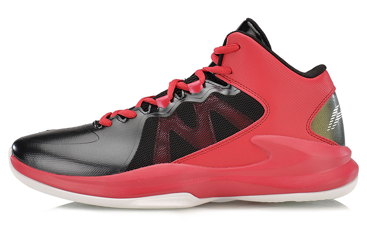 (Toddler) Li-Ning Super Light Mid 'Black Red' ABPM003-3