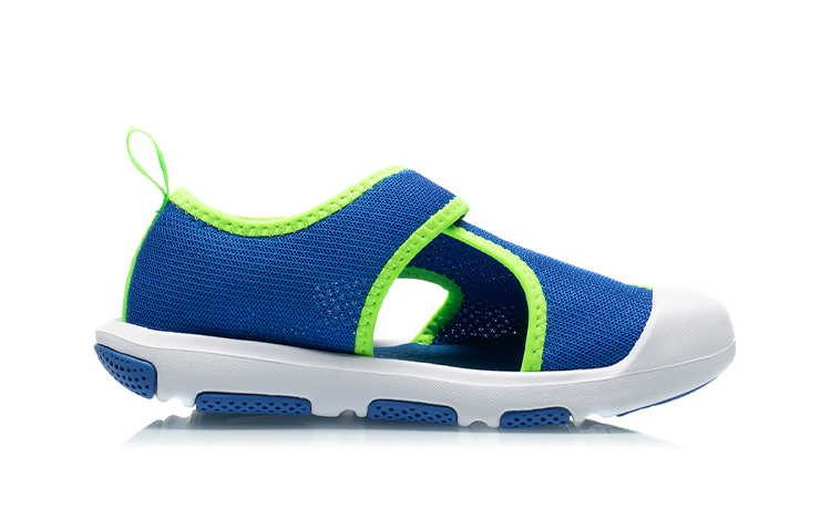 Order (TD) Sandal Velcro Li-Ning 'Biru Hijau' YKAP118-7