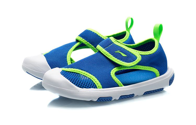 Lookbook (TD) Sandal Velcro Li-Ning 'Biru Hijau' YKAP118-7
