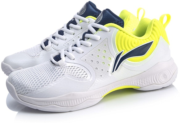 (TD) Li-Ning 李宁 'Blanco Amarillo Bádminton' AYTQ012-3 Lookbook (TD) Li-Ning 李宁 'Blanco Amarillo Bádminton' AYTQ012-3