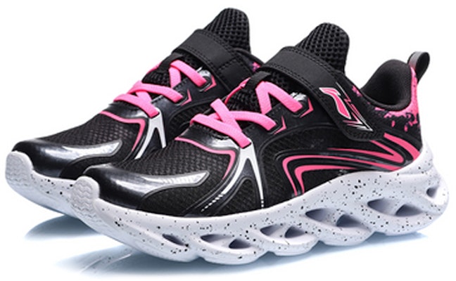 (JR) Li-Ning Arc 'Hitam Pink Putih' YKFQ026-2 Lookbook (JR) Li-Ning Arc 'Hitam Pink Putih' YKFQ026-2