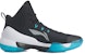 (TD) Li-Ning Mid-Top Hitam/Biru ABPQ027-2