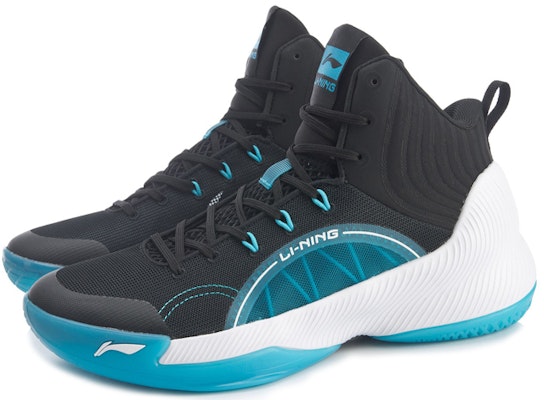 (TD) 리닝 미드탑 블랙/블루 (Li-Ning Mid-Top Black/Blue) ABPQ027-2 Lookbook (TD) 리닝 미드탑 블랙/블루 (Li-Ning Mid-Top Black/Blue) ABPQ027-2