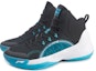 Lookbook (TD) Li-Ning Mid-Top Hitam/Biru ABPQ027-2
