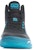 (TD) Li-Ning Mid-Top Hitam/Biru ABPQ027-2