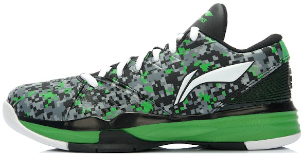 (TD) 李寧レイドLOW「グリーンブラック」 ABAJ025-9 Buy (TD) 李寧レイドLOW「グリーンブラック」 ABAJ025-9