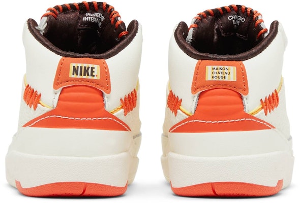 (Toddler) Maison Château Rouge x Air Jordan 2 'United Youth International' DO5274-180 Details for (Toddler) Maison Château Rouge x Air Jordan 2 'United Youth International' DO5274-180