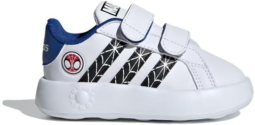 (Toddler) Marvel x adidas Grand Court Cloudfoam I 'Spider-Man' ID8017 1