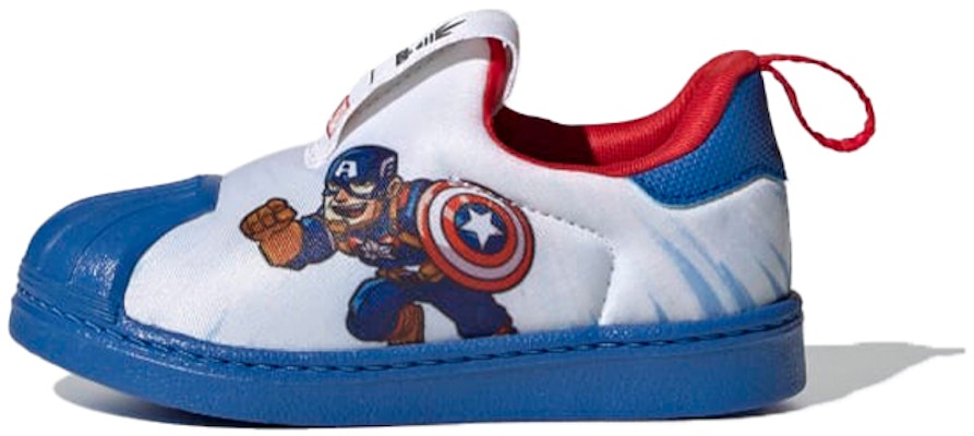(Toddler) Marvel x adidas Superstar 360 'Captain America' FX4882 Buy (Toddler) Marvel x adidas Superstar 360 'Captain America' FX4882