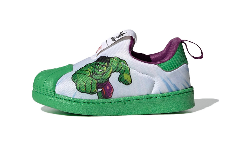 (Toddler) Marvel x adidas Superstar 360 'Hulk' FY2509
