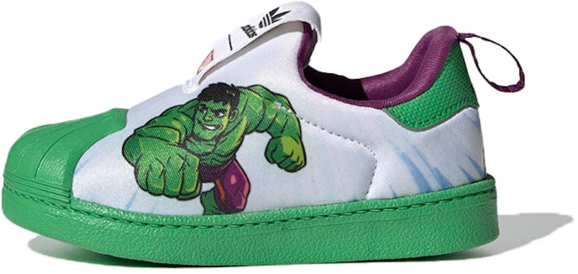 (Toddler) Marvel x adidas Superstar 360 'Hulk' FY2509 Buy (Toddler) Marvel x adidas Superstar 360 'Hulk' FY2509
