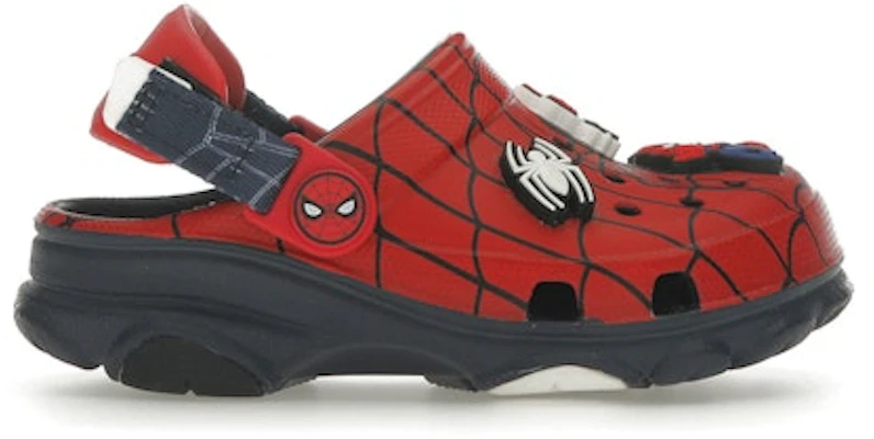 兒童 MARVEL x Crocs卡駱馳 All-Terrain Clog Toddler ‘蜘蛛人’ 防滑耐磨涼鞋 紅藍 Buy 兒童 MARVEL x Crocs卡駱馳 All-Terrain Clog Toddler ‘蜘蛛人’ 防滑耐磨涼鞋 紅藍