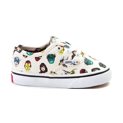 (TD) Marvel Vans Authentic Elastic Lace 'Multi'