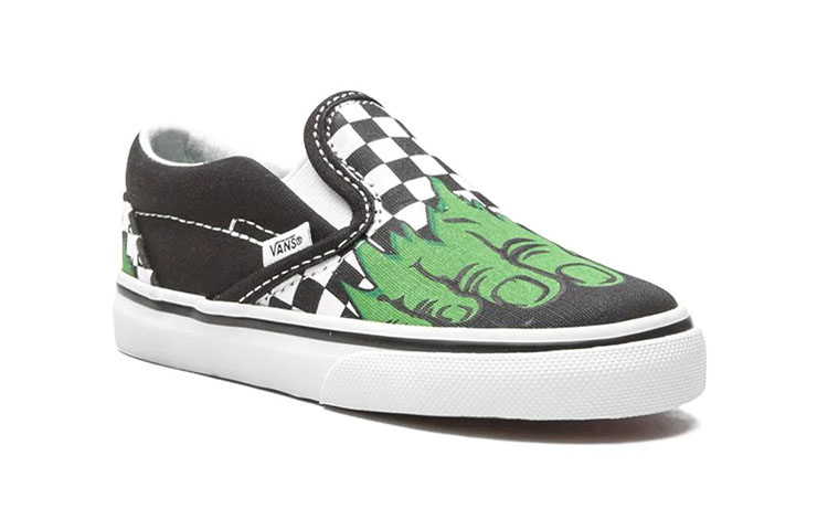 Lookbook (TD) Marvel x Vans Classic Slip-On 'Hulk' - Zapatillas sin Cordones 'Hulk' VN000EX8U44