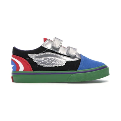 (TD) Marvel Vans Old Skool Velcro 'Avengers'