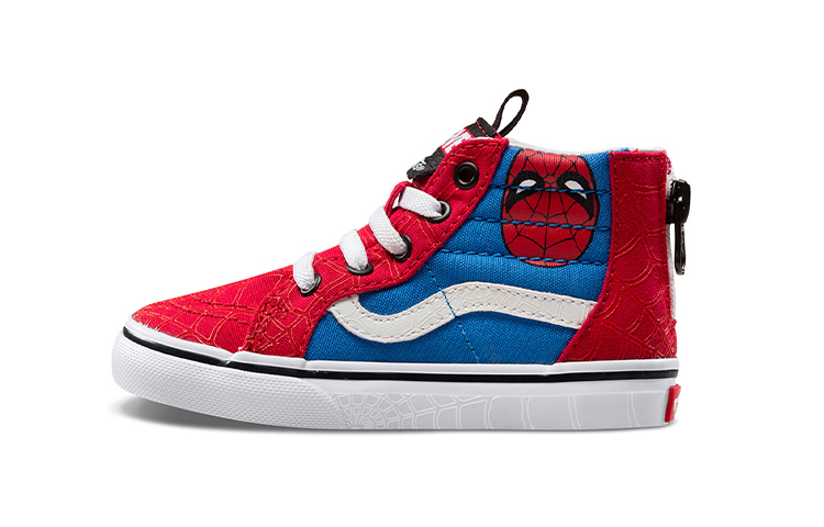 (Toddler) Marvel x Vans Sk8-Hi Zip 'Spider-Man' VN0A32R3U4I