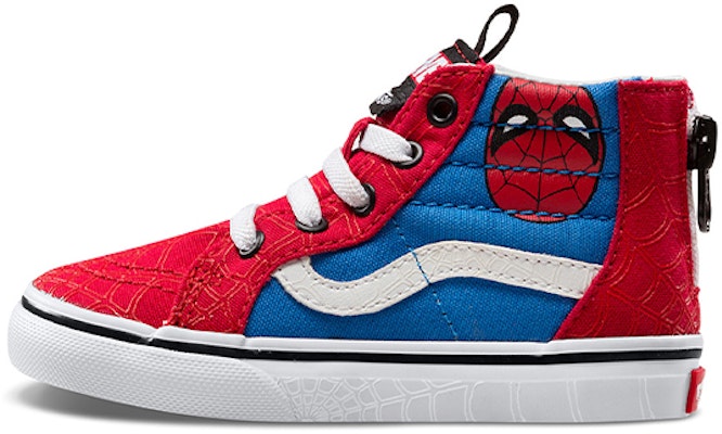 (Toddler) Marvel x Vans Sk8-Hi Zip 'Spider-Man' VN0A32R3U4I Buy (Toddler) Marvel x Vans Sk8-Hi Zip 'Spider-Man' VN0A32R3U4I
