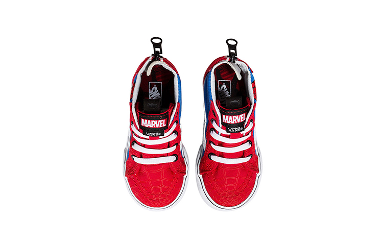 Lookbook (TD) Marvel x Vans Sk8-Hi Zip 'Spider-Man' Sepatu Pria VN0A32R3U4I