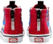 Shop (TD) Marvel x Vans Sk8-Hi Zip 'Spider-Man' Sepatu Pria VN0A32R3U4I