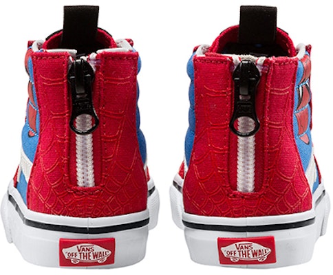 (TD) Marvel x Vans Sk8-Hi Zip 'Spider-Man' Lelaki VN0A32R3U4I Shop (TD) Marvel x Vans Sk8-Hi Zip 'Spider-Man' Lelaki VN0A32R3U4I