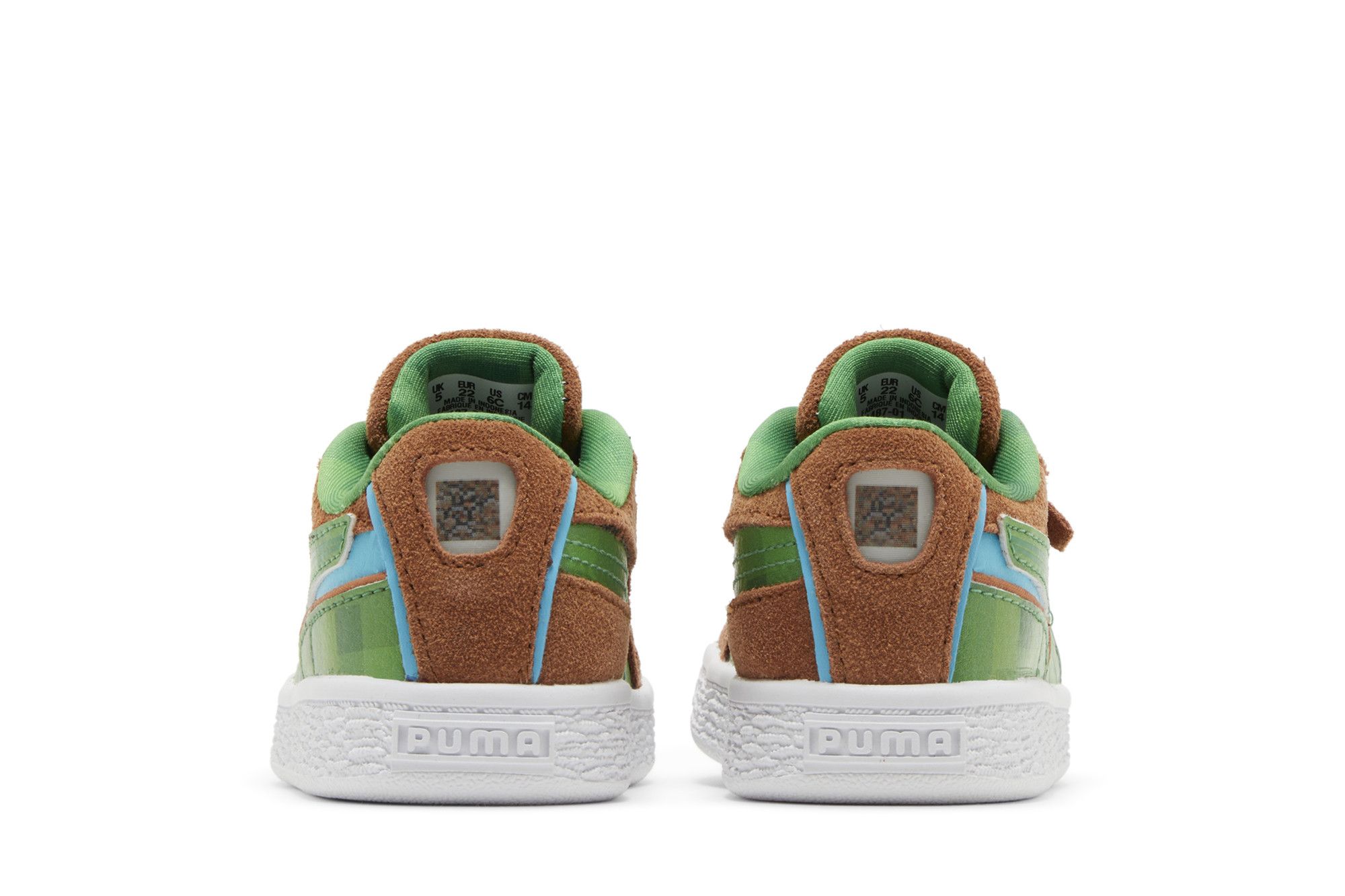 Details for (Toddler) Minecraft x Puma Suede 'Grass Block' 384487-01