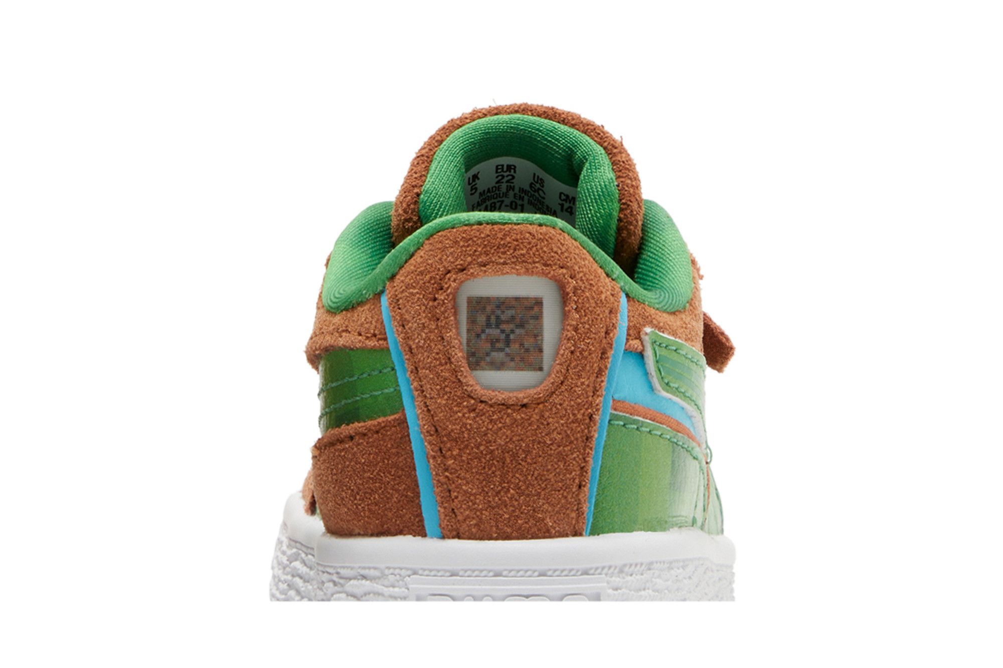 Sizing (Toddler) Minecraft x Puma Suede 'Grass Block' 384487-01