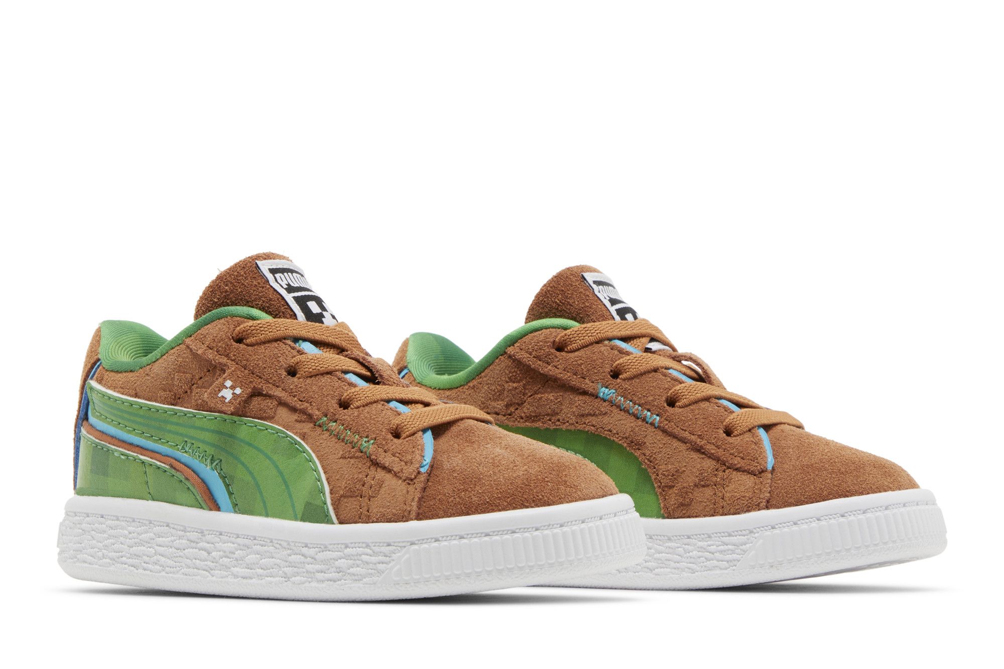 Cheap (Toddler) Minecraft x Puma Suede 'Grass Block' 384487-01