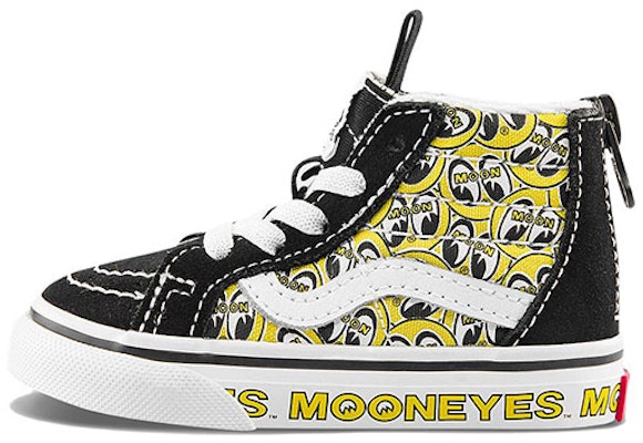 Vans Mooneyes x SK8-HI Zip 'Hitam Kuning Putih' VN0A5FBIY23 Buy Vans Mooneyes x SK8-HI Zip 'Hitam Kuning Putih' VN0A5FBIY23