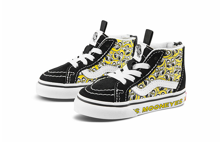 Vans Mooneyes SK8-HI Zip 'Black Yellow White' 圖 2