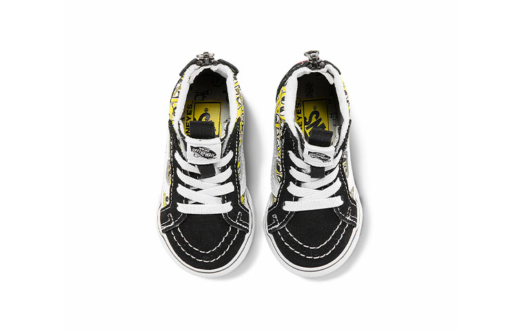 Vans Mooneyes SK8-HI Zip 'Black Yellow White' 圖 3