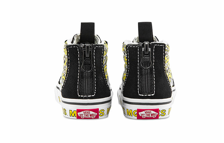 Vans Mooneyes SK8-HI Zip 'Black Yellow White' 圖 5