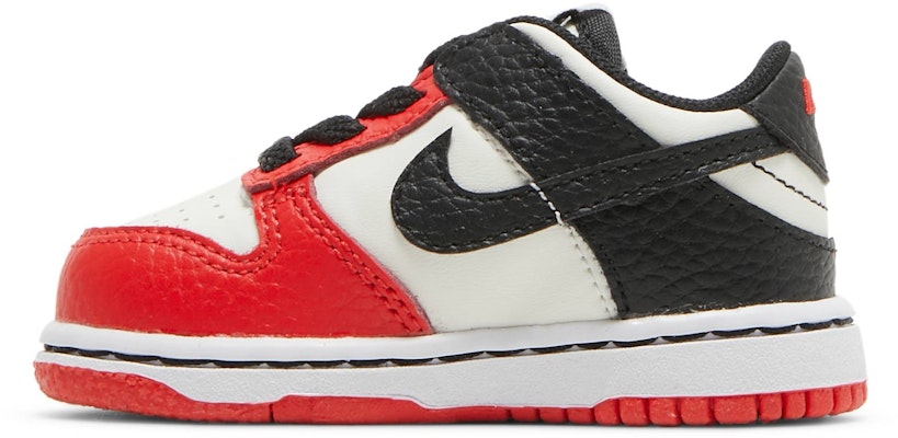(Toddler) NBA x Nike Dunk Low EMB '75th Anniversary - Bulls' DC9562-100 Lookbook (Toddler) NBA x Nike Dunk Low EMB '75th Anniversary - Bulls' DC9562-100