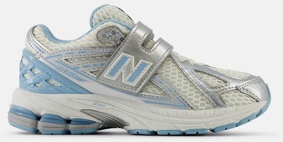 (Youth) New Balance 1906 Casual Shoes Silver Blue Gray PV1906EW-W (Youth) New Balance 1906 Casual Shoes Silver Blue Gray PV1906EW-W